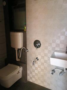Common Bathroom Image of 602 Sq.ft 1 BHK Apartment / Flat for sale in Dombivli East Thane for Rs. 4720000