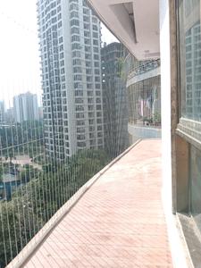 Bedroom Two Image of 1258 Sq.ft 3 BHK Apartment / Flat for rent in Terraform Everest World, Thane West Thane for Rs. 43000