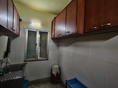 Kitchen Image of 950 Sq.ft 2 BHK Apartment / Flat for rent in Bansdroni Kolkata for Rs. 26000
