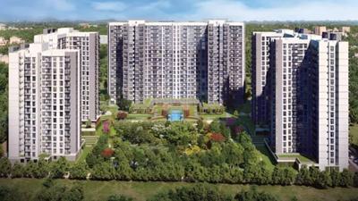 Image of 1100 Sq.ft 3 BHK Apartment / Flat for sale in Godrej Prakriti, Sodepur, Kolkata for Rs. 7500000