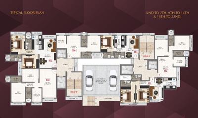 Image of 650 Sq.ft 2 BHK Apartment / Flat for sale in Adityaraj Signature, Vikhroli East, Mumbai for Rs. 15000000