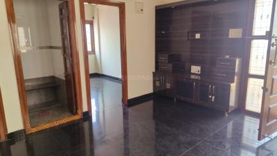 Living Room Image of 1200 Sq.ft 2 BHK Builder Floor for rent in Sahakara Nagar Bengaluru for Rs. 25000