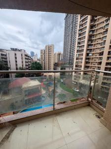 Balcony Image of 850 Sq.ft 2 BHK Apartment / Flat for rent in Kanakia Niharika, Thane West Thane for Rs. 45000