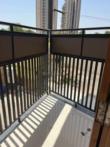 Balcony Image of 1908 Sq.ft 3 BHK Apartment / Flat for rent in Palm Glory III, Sola Ahmedabad for Rs. 24000