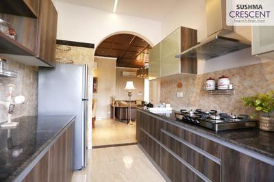 Kitchen Image of 1685 Sq.ft 3 BHK Apartment / Flat for sale in Sushma Crescent, Dhakoli Zirakpur for Rs. 7290000