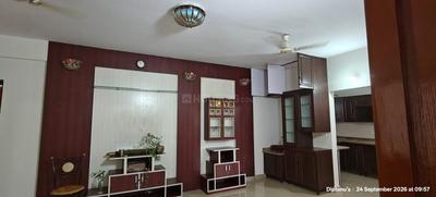 Bedroom Image of 1090 Sq.ft 2 BHK Apartment / Flat for rent in VM Serenity, Horamavu Bengaluru for Rs. 35000