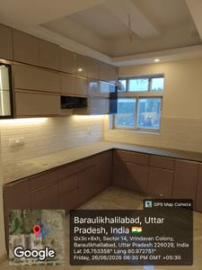 Kitchen Image of 1630 Sq.ft 3 BHK Apartment / Flat for sale in Vrindavan Yojana Lucknow for Rs. 10270000
