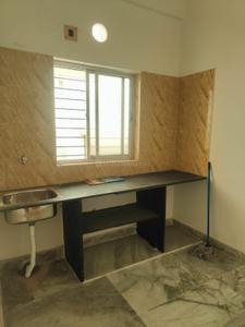 Kitchen Image of 825 Sq.ft 3 BHK Apartment / Flat for sale in Kalikapur Kolkata for Rs. 5300000