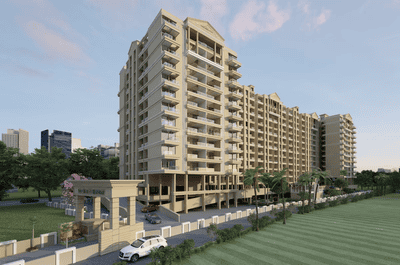 Image of 1035 Sq.ft 2 BHK Apartment / Flat for sale in Sadguru Empire, Kiwale, Pune for Rs. 6700000