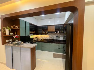 Kitchen Image of 993 Sq.ft 3 BHK Apartment / Flat for sale in ARV Regalia, Mohammed Wadi Pune for Rs. 13000000