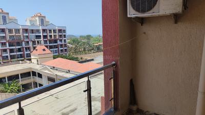 Balcony Image of 1150 Sq.ft 2 BHK Apartment / Flat for rent in Mathias Ocean Park Residency, Panjim Goa for Rs. 55000
