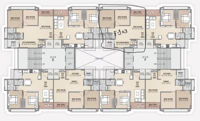 Image of 1404 Sq.ft 2 BHK Apartment / Flat for sale in Ananta Elegance, Sanand, Ahmedabad for Rs. 4200000