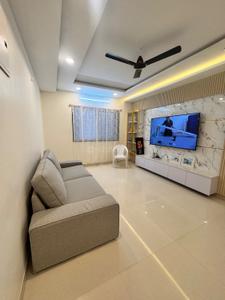 Hall Image of 1895 Sq.ft 3 BHK Apartment / Flat for rent in Bricks Cyberwoods, Osman Nagar Hyderabad for Rs. 62000