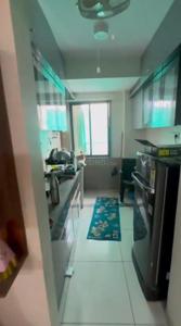 Kitchen Image of 420 Sq.ft 1 BHK Apartment / Flat for rent in RRG HR Evernest, Ghuma Ahmedabad for Rs. 27000
