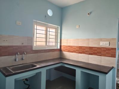 Kitchen Image of 600 Sq.ft 1 BHK Independent House for sale in Pirattiyur Tiruchirappalli for Rs. 11360000