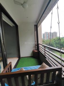 Balcony Image of 2300 Sq.ft 3 BHK Apartment / Flat for sale in Ambli Ahmedabad for Rs. 27500000