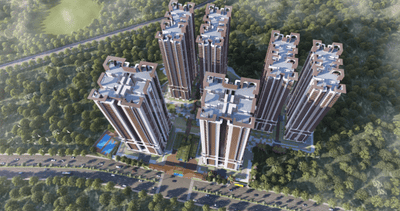 Image of 2355 Sq.ft 3 BHK Apartment / Flat for sale in Rajapushpa Pristinia, Kokapet, Hyderabad for Rs. 21901500
