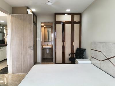 Bedroom Image of 590 Sq.ft 1 BHK Apartment / Flat for rent in Satyam Springs, Chembur Mumbai for Rs. 65000