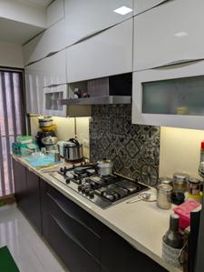 Kitchen Image of 1125 Sq.ft 3 BHK Apartment / Flat for sale in Veena Crest, Andheri West Mumbai for Rs. 46000000