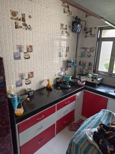 Kitchen Image of 530 Sq.ft 1 BHK Apartment / Flat for rent in Andheri West Mumbai for Rs. 46000