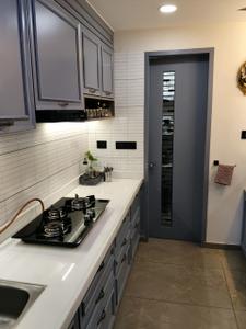 Kitchen Image of 1800 Sq.ft 3 BHK Apartment / Flat for sale in  Pride Icon, Sola Ahmedabad for Rs. 12500000