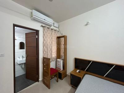 Bedroom Image of 850 Sq.ft 2 BHK Apartment / Flat for rent in Sowparnika Jazzmyna, Kunnamangalam Kozhikode for Rs. 28000