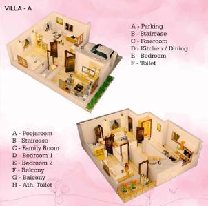 Image of 1751 Sq.ft 3 BHK Villa for sale in Balianta, Bhubaneswar for Rs. 7500000
