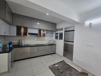 Kitchen Image of 1280 Sq.ft 3 BHK Apartment / Flat for rent in Sankalp Square, Devinagar Bengaluru for Rs. 65000