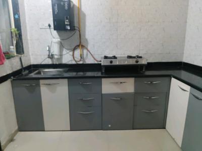 Kitchen Image of 1550 Sq.ft 3 BHK Apartment / Flat for sale in Sai Exotica, Nana Chiloda Ahmedabad for Rs. 5500000