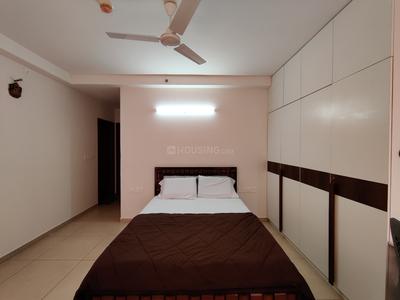Bedroom Image of 1095 Sq.ft 2 BHK Apartment / Flat for rent in Bhartiya Nikoo Homes Phase 2, Thanisandra Bengaluru for Rs. 52005