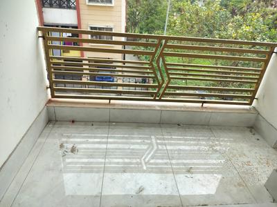 Balcony Image of 1000 Sq.ft 2 BHK Apartment / Flat for sale in New Town Kolkata for Rs. 6800000