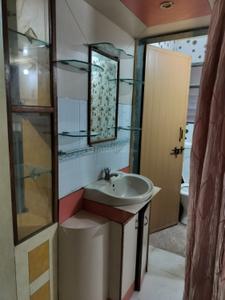 Bathroom Image of 600 Sq.ft 1 BHK Apartment / Flat for rent in Kasarwadi Pune for Rs. 20500