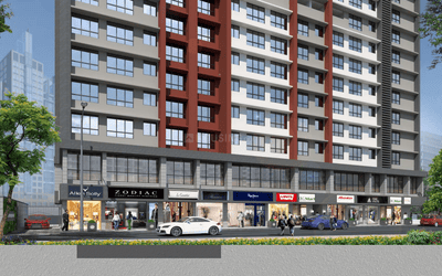 Image of 850 Sq.ft 3 BHK Apartment / Flat for sale in Adityaraj Royale, Vikhroli East, Mumbai for Rs. 14400000