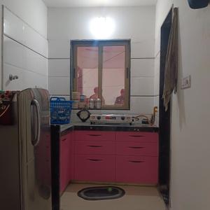 Kitchen Image of 715 Sq.ft 1 BHK Apartment / Flat for sale in Dindoli Surat for Rs. 1800000