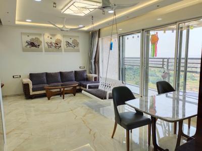 Hall Image of 2060 Sq.ft 3 BHK Apartment / Flat for sale in Satyam Imperial Heights, Ghansoli Navi Mumbai for Rs. 43800000