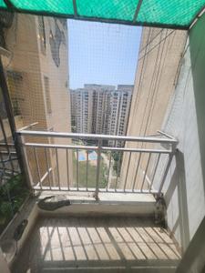 Balcony Image of 950 Sq.ft 2 BHK Apartment / Flat for rent in Jaypee Kosmos, Sector 134 Noida for Rs. 23999
