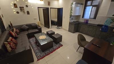 Living Room Image of 1800 Sq.ft 3 BHK Apartment / Flat for rent in Sector 110A Gurgaon for Rs. 35000