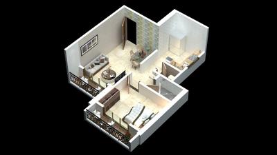 Image of 650 Sq.ft 1 BHK Apartment / Flat for sale in Rai Heaven, Kalyan East, Kalyan for Rs. 4500000
