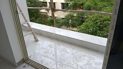 Balcony Image of 800 Sq.ft 2 BHK Apartment / Flat for sale in New Town Kolkata for Rs. 7000000
