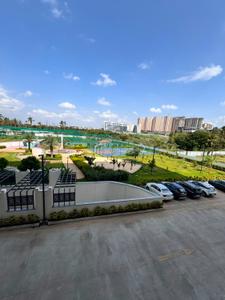 Image of 1320 Sq.ft 3 BHK Apartment / Flat for rent in Ramky One Karnival, Electronic City, Bengaluru for Rs. 45000