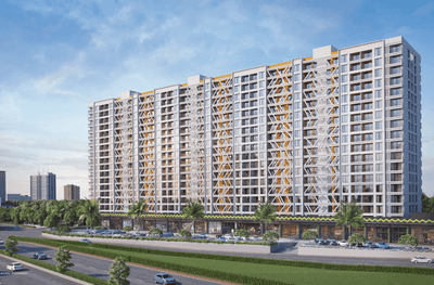 Image of 1104 Sq.ft 2 BHK Apartment / Flat for sale in T K Narmada Blue Sapphire, Tathawade, Pune for Rs. 5900000