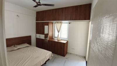 Bedroom Image of 600 Sq.ft 1 BHK Builder Floor for rent in Mahadevapura Bengaluru for Rs. 28000