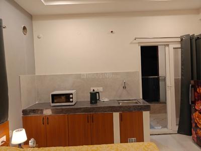 Kitchen Image of 250 Sq.ft 1 RK Studio for rent in Financial District Hyderabad for Rs. 23000