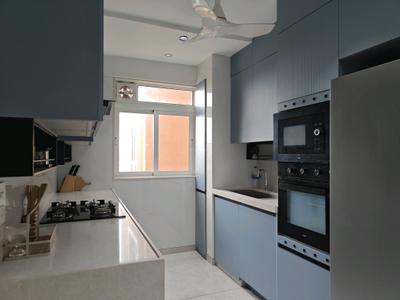 Kitchen Image of 1096 Sq.ft 3 BHK Apartment / Flat for sale in Hubtown Rising City, Ramabai Ambedkar Nagar Mumbai for Rs. 28500000