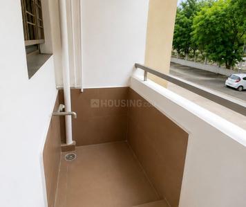 Balcony Image of 940 Sq.ft 2 BHK Apartment / Flat for rent in Vayusena Nagar Nagpur for Rs. 18000