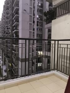 Bedroom One Image of 1050 Sq.ft 2 BHK Apartment / Flat for rent in Gulshan Bellina, Noida Extension Greater Noida for Rs. 32000