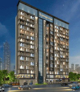 Image of 1375 Sq.ft 2 BHK Apartment / Flat for sale in Saras Icon, Seawoods, Navi Mumbai for Rs. 21300000
