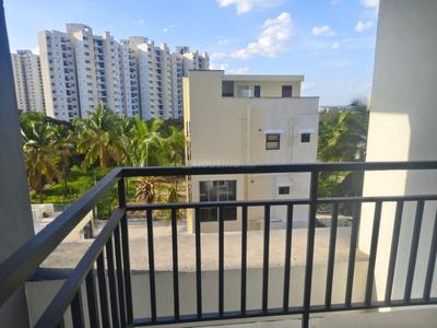 Balcony Image of 894 Sq.ft 2 BHK Apartment / Flat for rent in Sattva Bliss, Budigere Cross Bengaluru for Rs. 34000