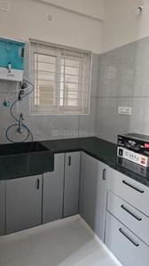 Kitchen Image of 650 Sq.ft 1 BHK Apartment / Flat for rent in Mahadevapura Bengaluru for Rs. 32000