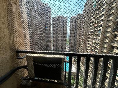 Balcony Image of 640 Sq.ft 1 BHK Apartment / Flat for rent in Raunak City Sector IV D10, Kalyan West Kalyan for Rs. 17000